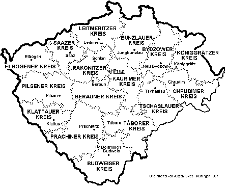 Boehmen-Bohemia 1800